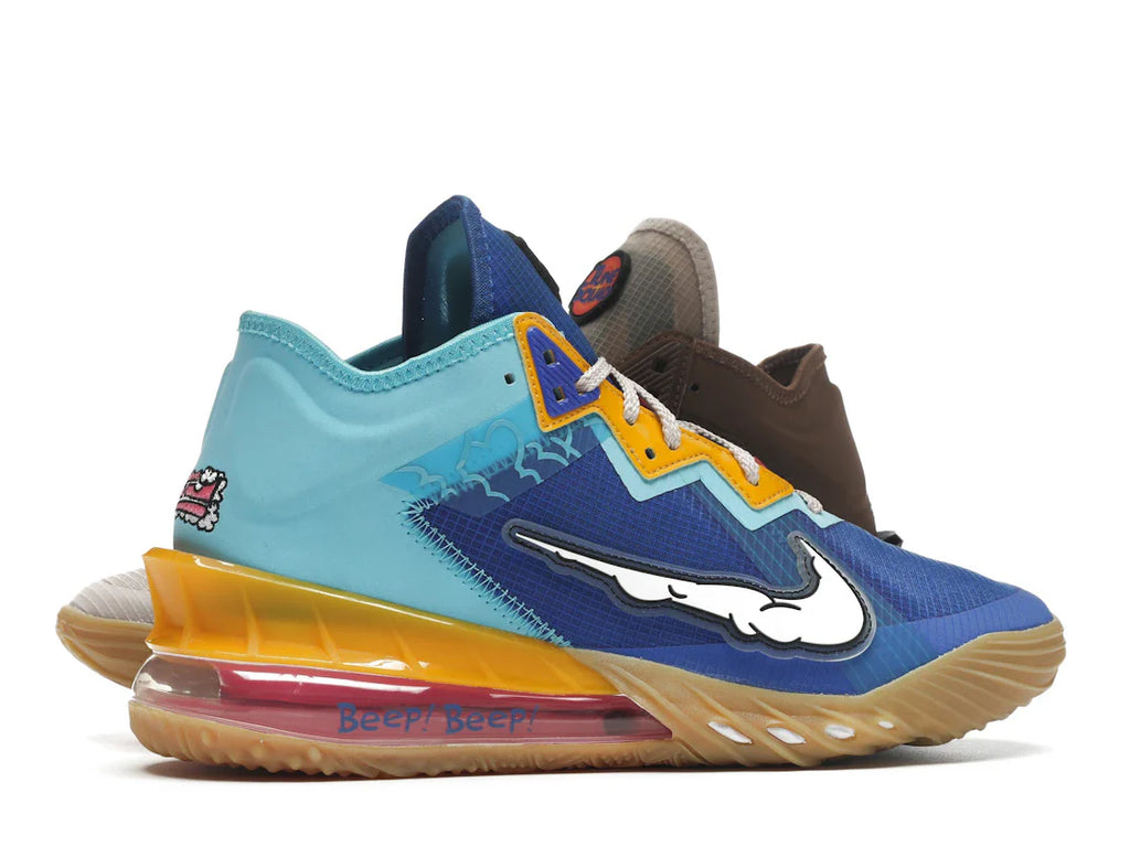 Nike LeBron 18 Low Wile E. vs. Roadrunner Space Jam