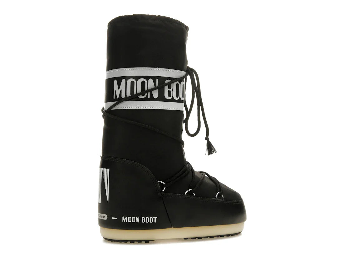 Moon Boot Icon Nylonstiefel Schwarz