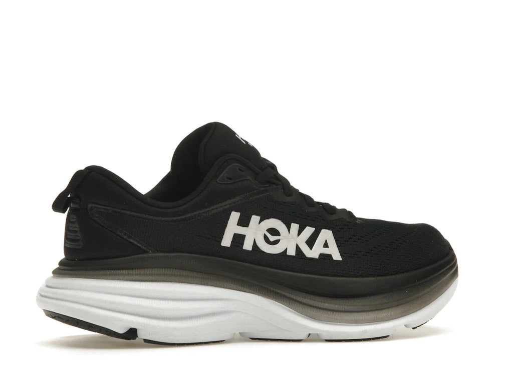 Hoka One One Bondi 8 Schwarz Weiß (Damen)