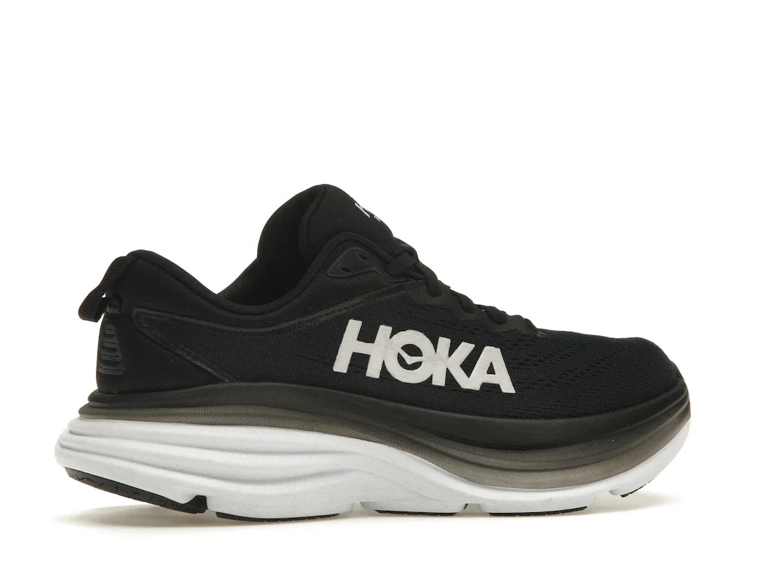 Hoka One One Bondi 8 Schwarz Weiß (Damen)