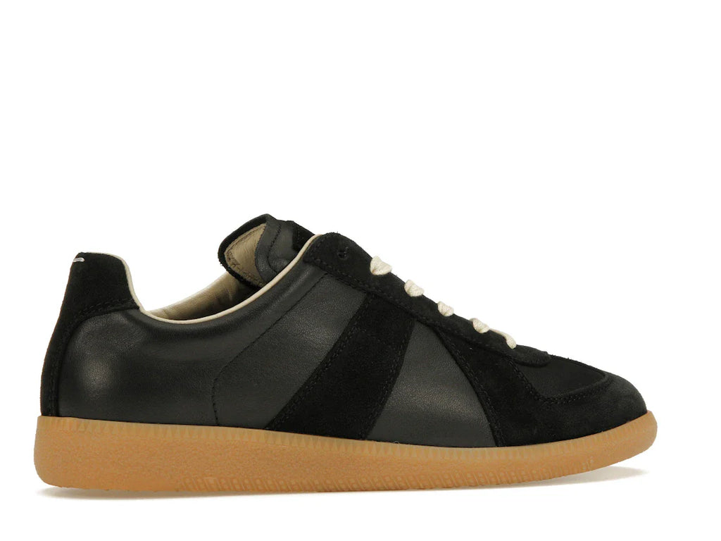 Maison Margiela Replika Deutsche Armee-Trainer (GATs) Schwarzer Gummi