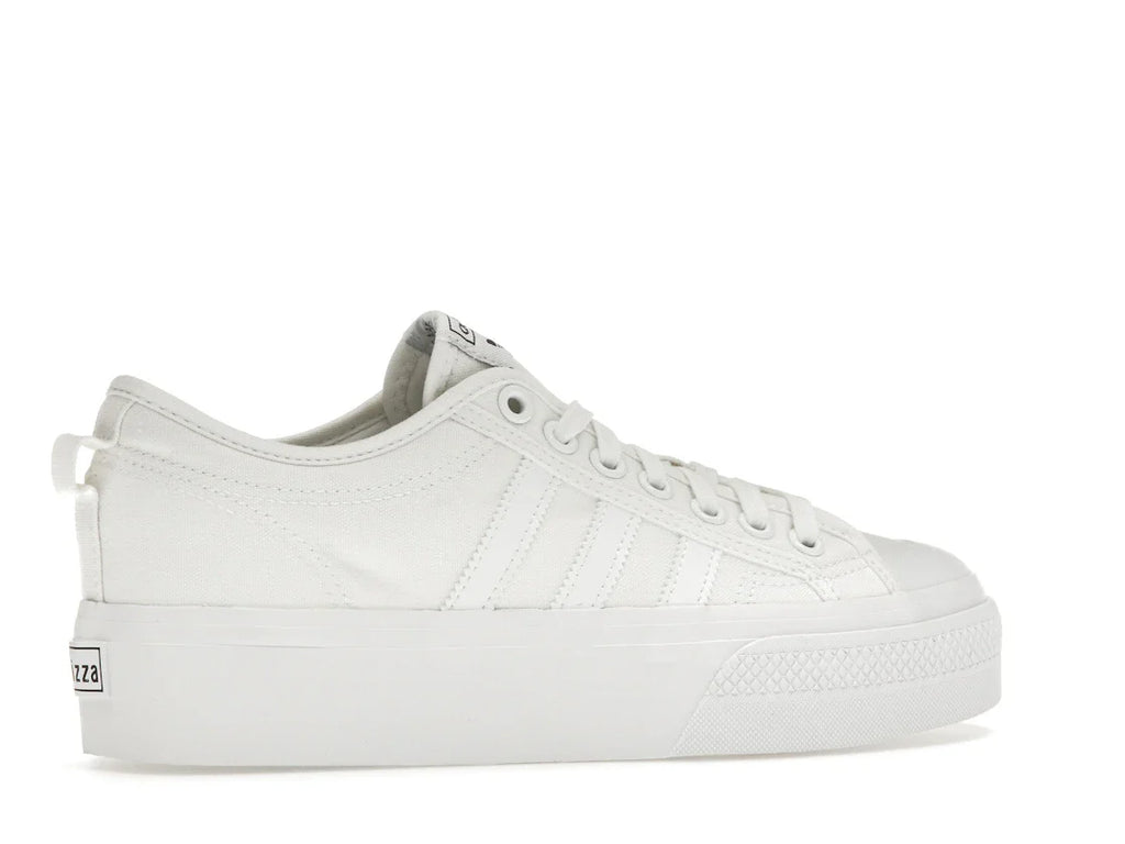 adidas Nizza Platform Triple White (Damen)