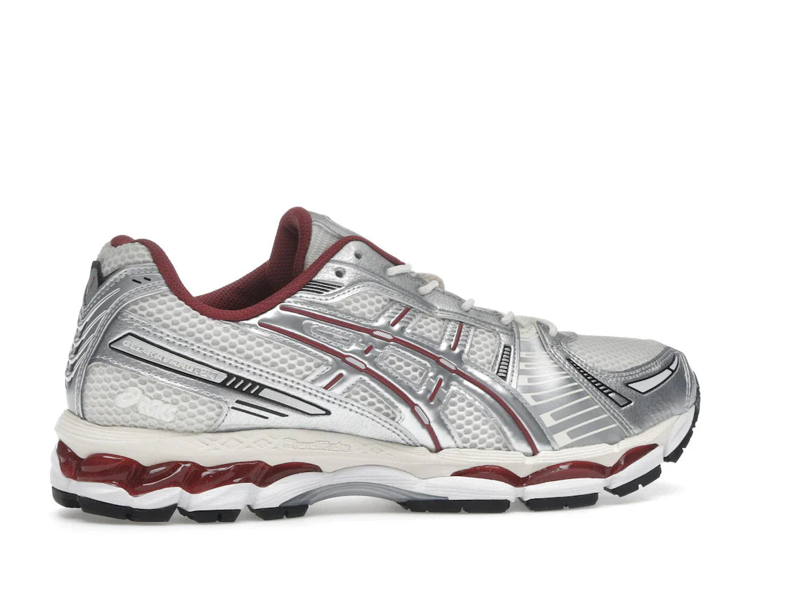 ASICS Gel-Kayano 12.1 Silber Burgund