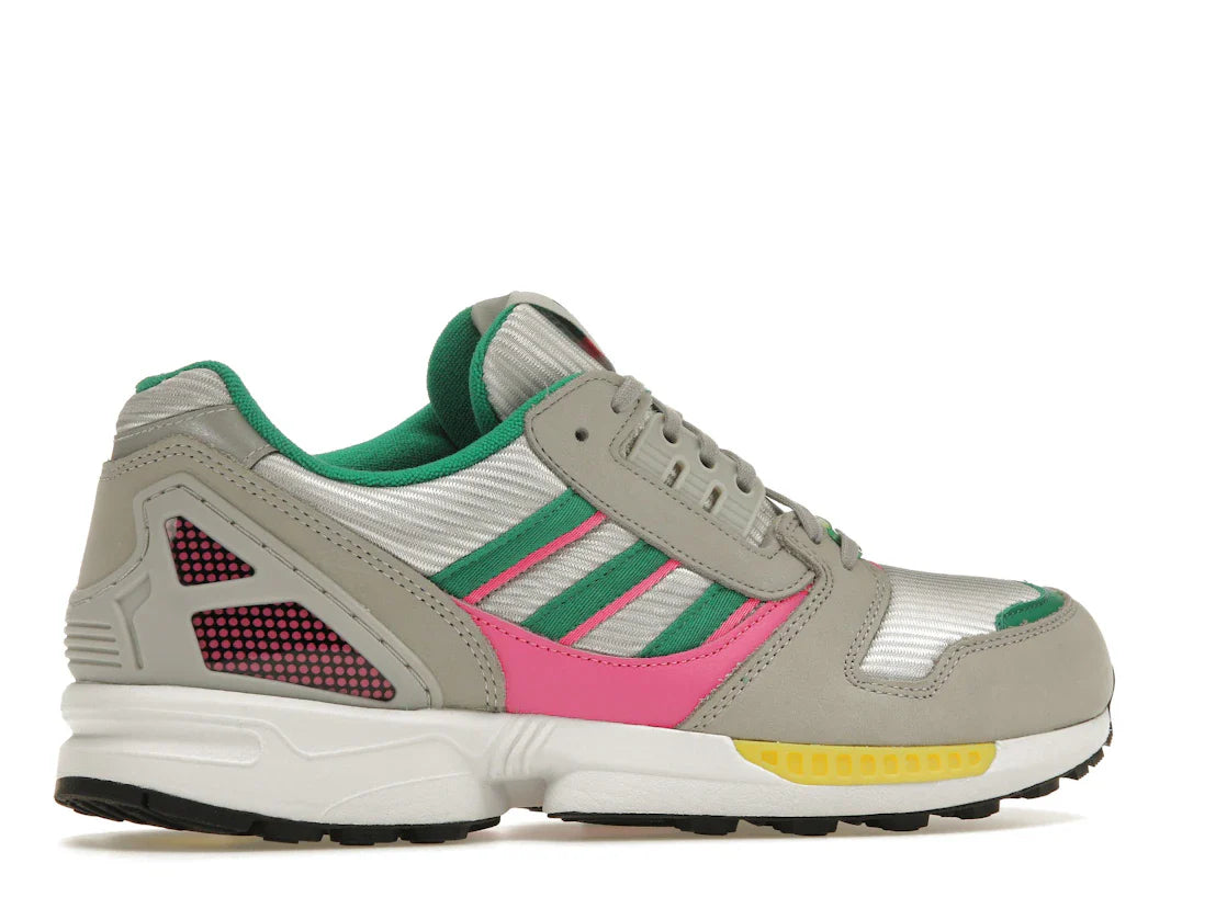 adidas ZX 8000 Grau Court Grün Screaming Pink
