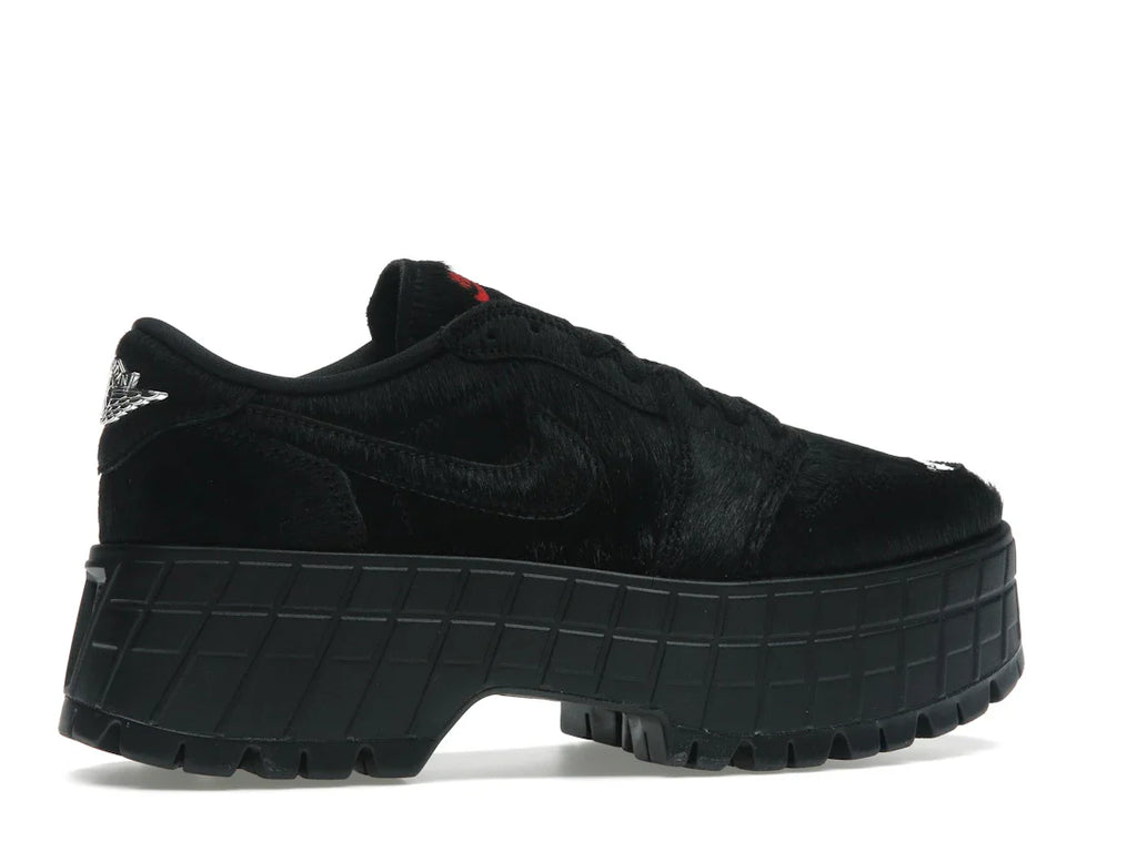 Jordan 1 Low Brooklyn Black Gym Red (Damen)