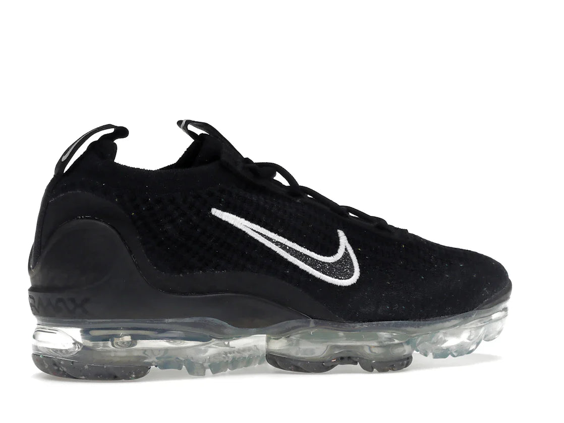 Nike Air VaporMax 2021 FK Schwarz Metallic Silber (Damen)