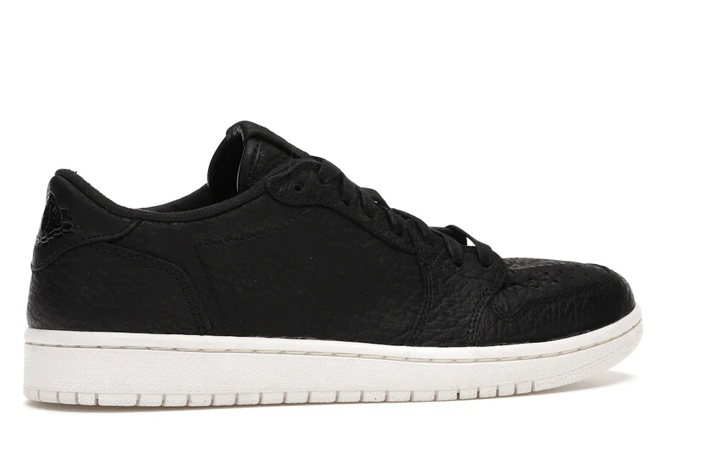 Jordan 1 Retro Low Swooshless Schwarz (2016)