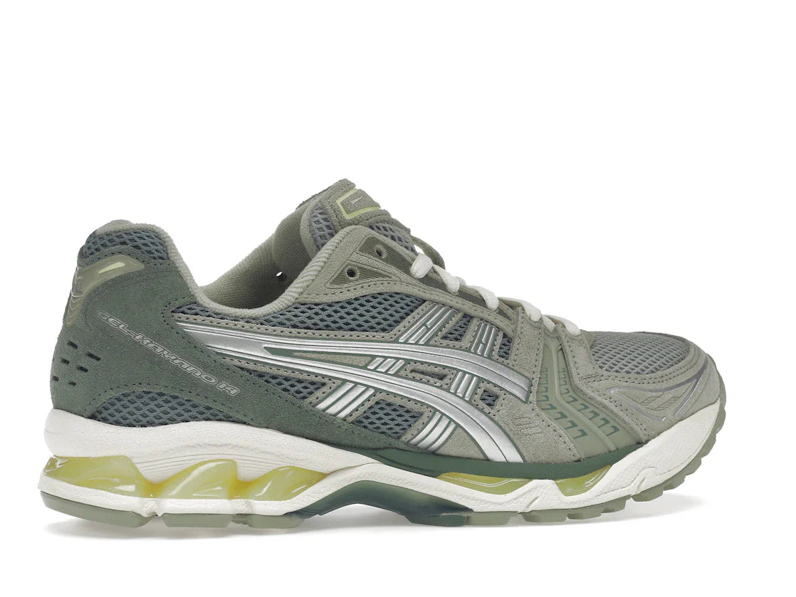 ASICS Gel-Kayano 14 Olivgrau Reinsilber