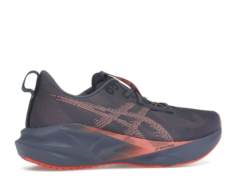 ASICS Novablast 5 Grauviolett Korallenriff