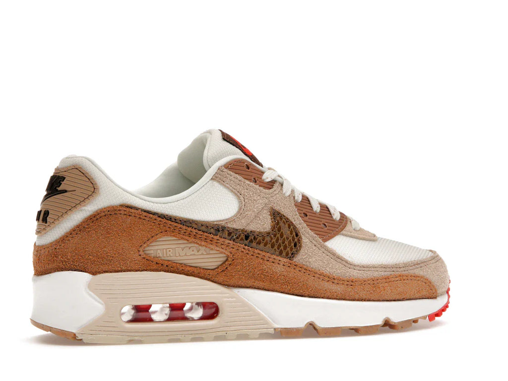 Nike Air Max 90 SE Pale Ivory Snakeskin Swoosh (Damen)