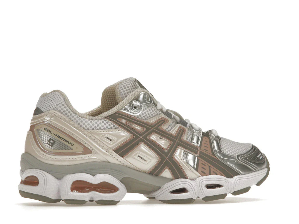 ASICS Gel-Nimbus 9 White Oatmeal (Damen)