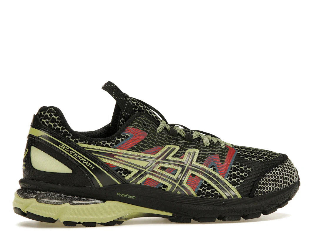 ASICS US4-S Gel-Terrain Kiko Kostadinov Schwarz Neon Limette