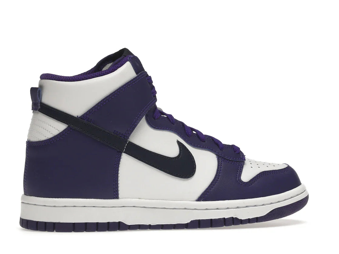 Nike Dunk High Electro Purple Midnight Navy (GS)