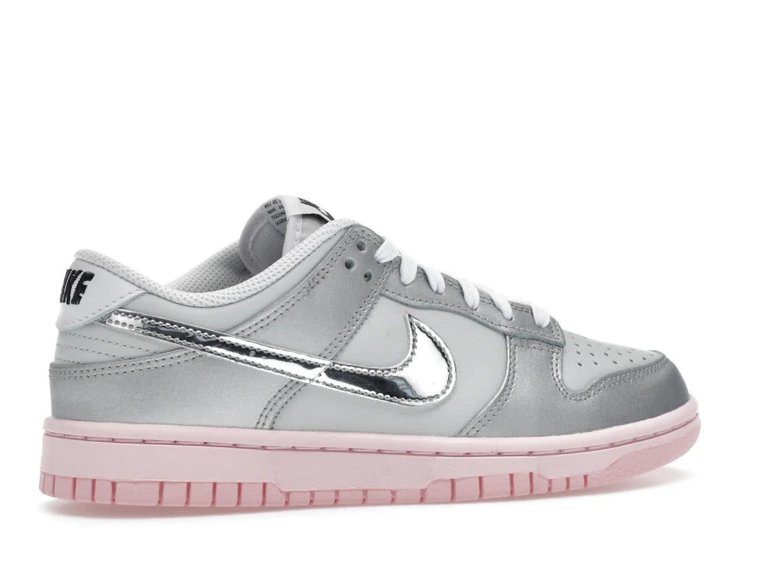 Nike Dunk Low LX Metallic Silver Pink Foam (Damen)