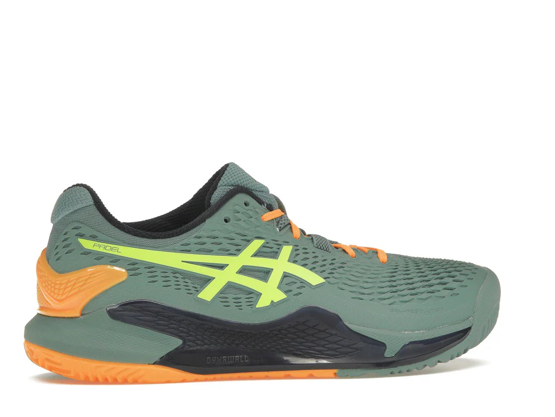 ASICS Gel-Resolution 9 Padel Celadon Sicherheitsgelb