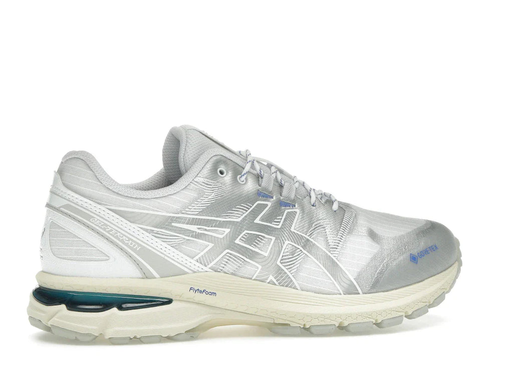 ASICS Gel-Terrain Gore-Tex Weiß Reines Silber