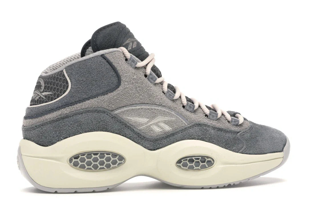 Reebok Question Mid Gray Suede