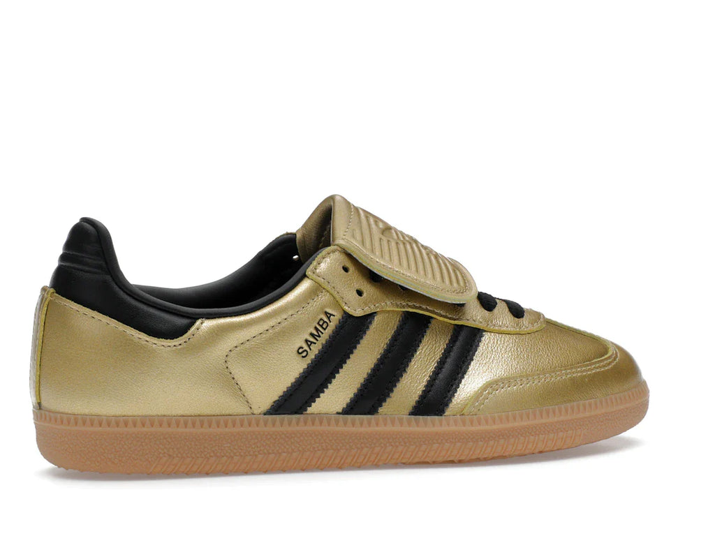 adidas Samba LT Gold Metallic Black Gum (Damen)