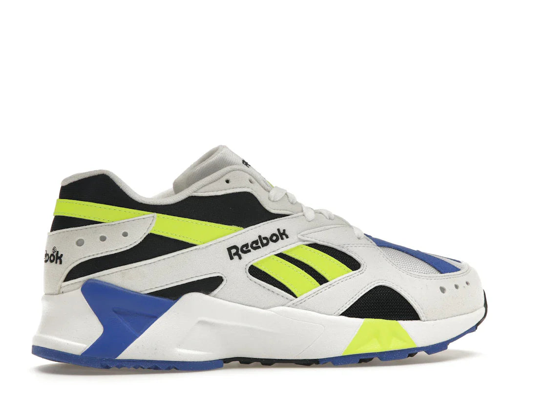 Reebok Aztrek Weiß Schwarz Kobaltgelb