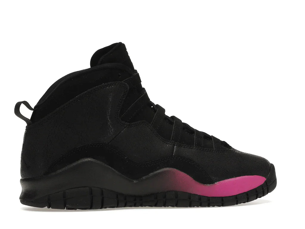 Jordan 10 Retro Schwarz Fuchsia Schwarz (GS)