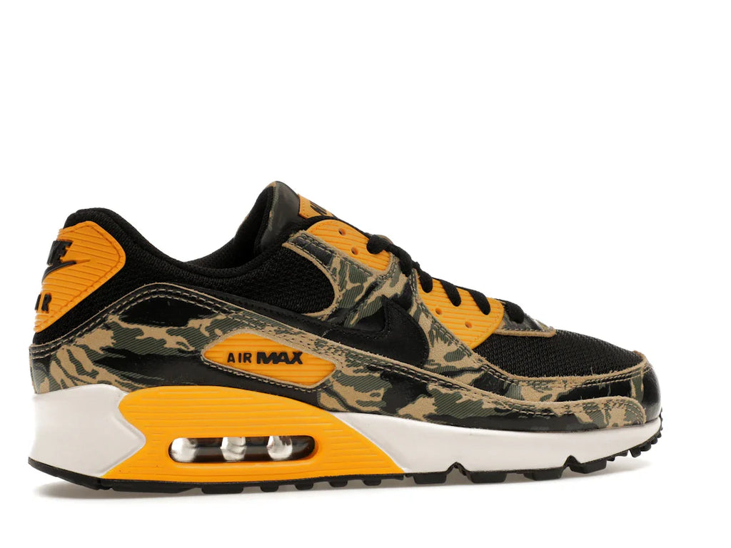 Nike Air Max 90 Premium Schwarz University Gold Camo