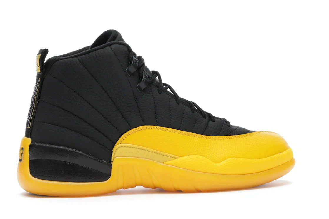 Jordan 12 Retro Schwarz Universitätsgold