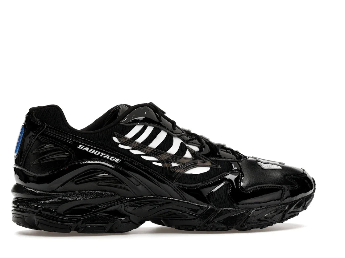Mizuno Wave Rider 10 x Sabotage (SBTG) Schwarz Schwarz Weiß