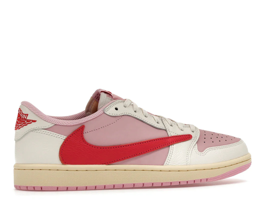 Jordan 1 Retro Low OG SP Travis Scott Sail Tropical Pink