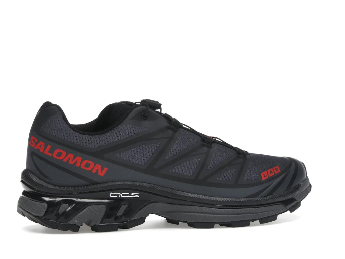 Salomon XT-6 JJJJound Schwarz Feuriges Rot