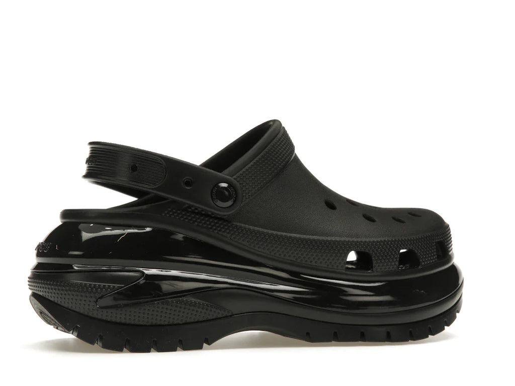 Crocs Classic Mega Crush Clog Schwarz