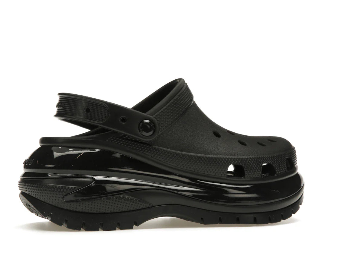 Crocs Classic Mega Crush Clog Schwarz