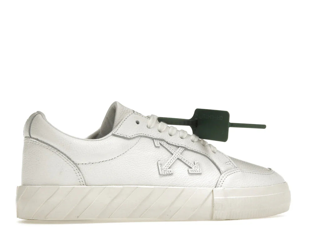OFF-WHITE Vulc Low Leder Weiß SS22