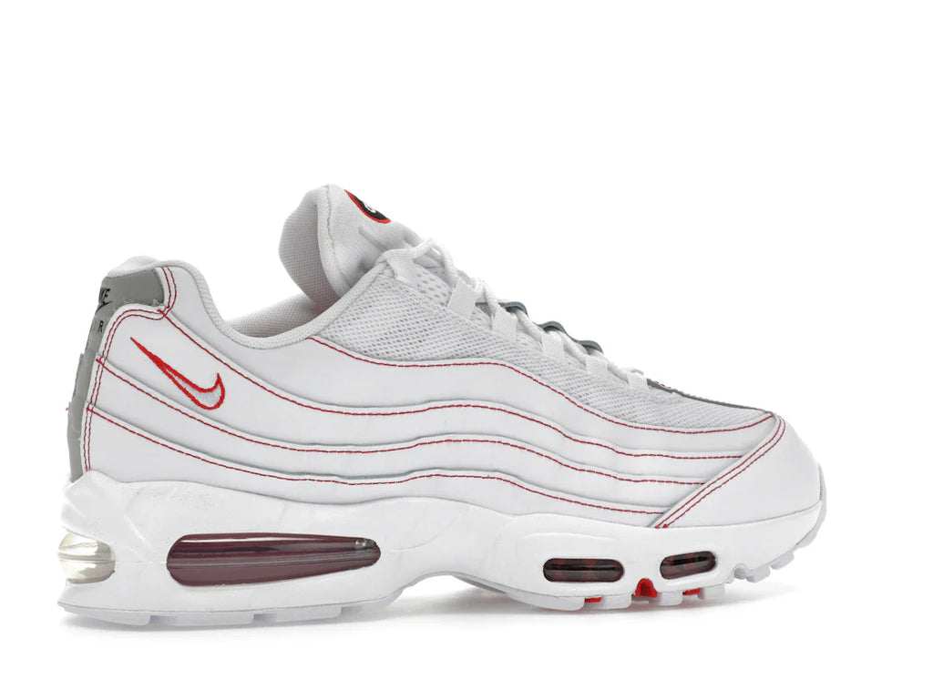 Nike Air Max 95 OG Big Bubble Weiß Universitätsrot