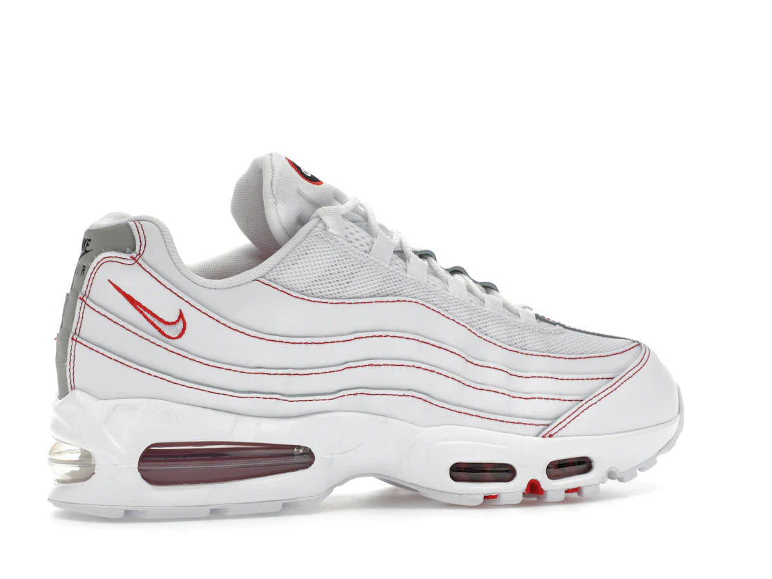 Nike Air Max 95 OG Big Bubble Weiß Universitätsrot