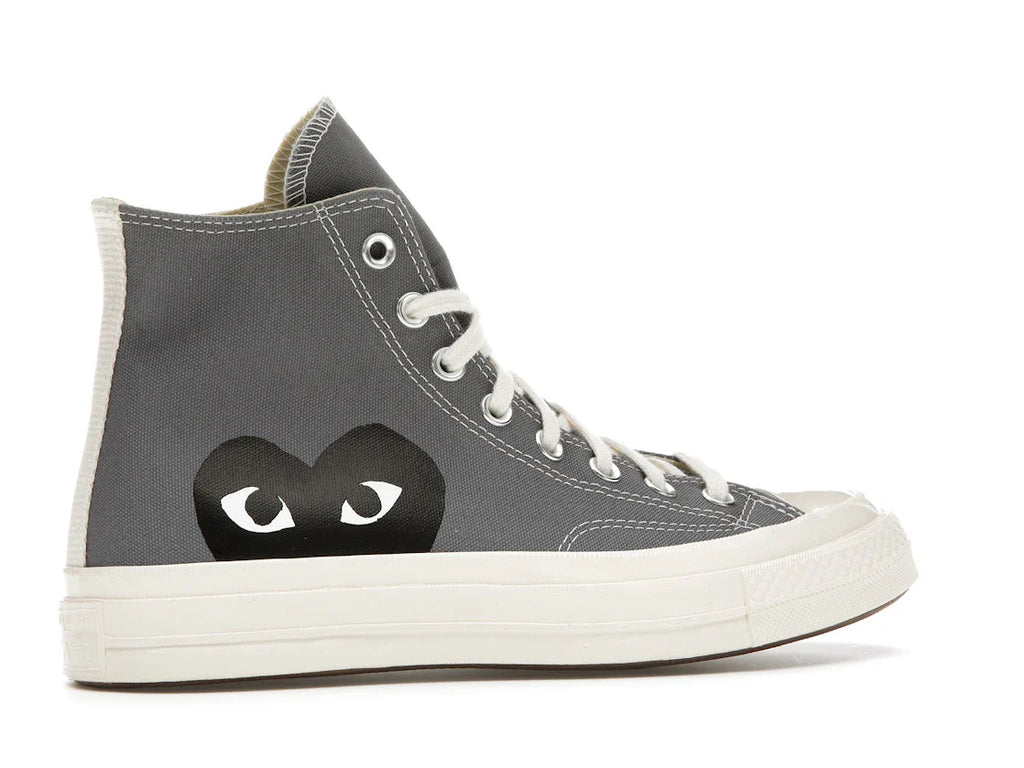 Converse Chuck Taylor All Star 70 Hi Comme des Garcons PLAY Grau