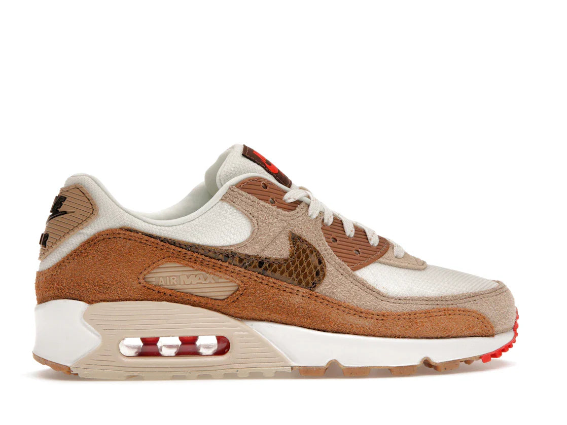 Nike Air Max 90 SE Pale Ivory Snakeskin Swoosh (Damen)