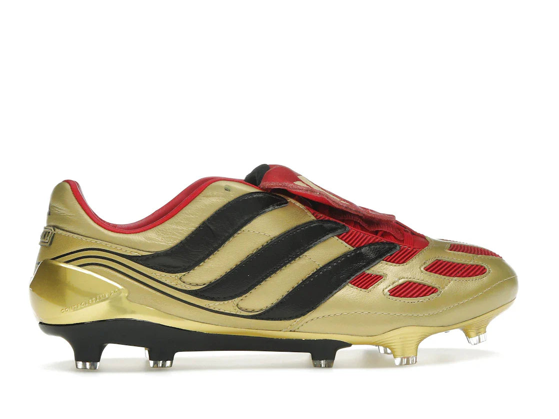 adidas Predator Precision FG Zinedine Zidane Gold Metallic Hergestellt in Deutschland
