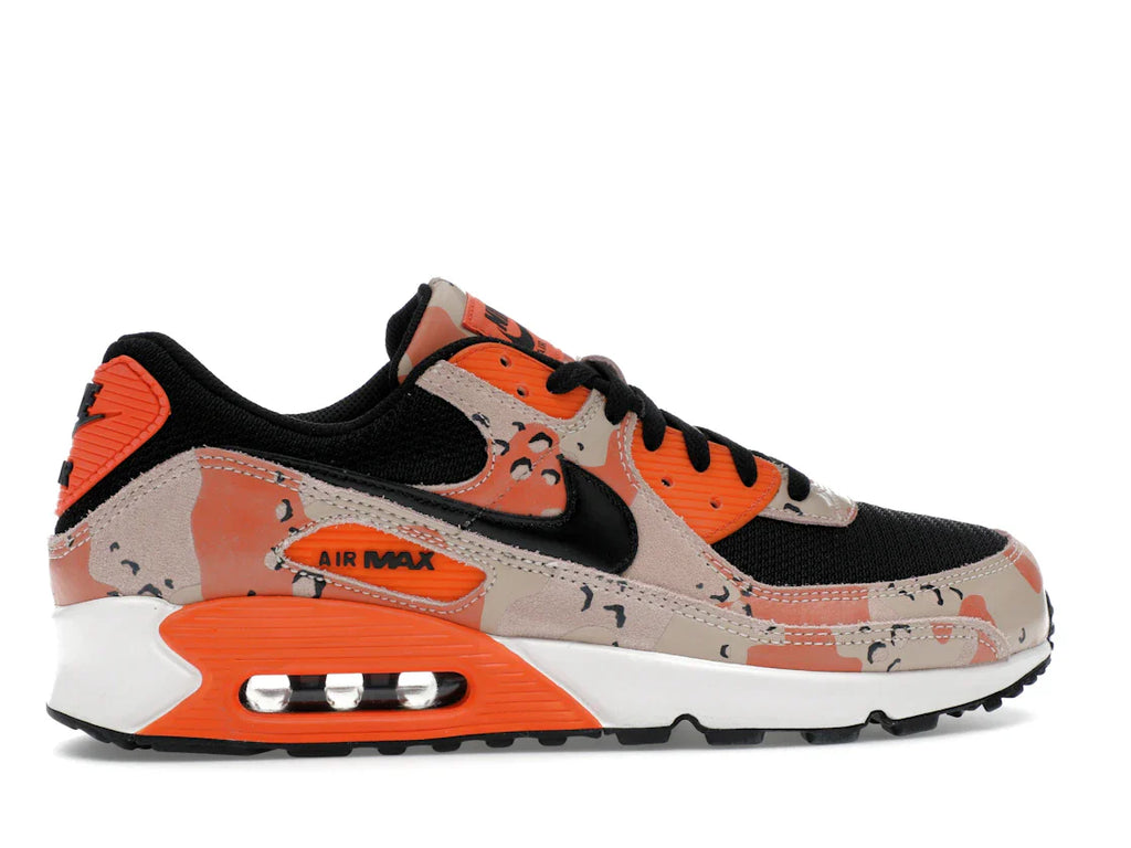 Nike Air Max 90 Premium Bio Beige Safety Orange Camo