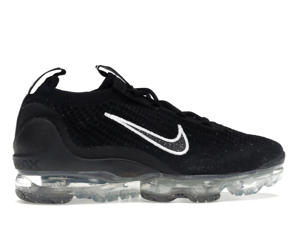 Nike Air VaporMax 2021 FK Schwarz Metallic Silber (Damen)