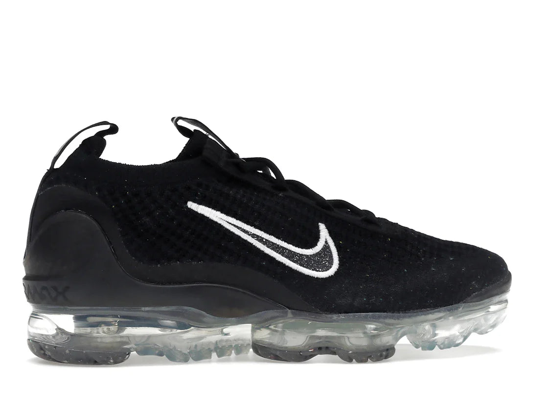 Nike Air VaporMax 2021 FK Schwarz Metallic Silber (Damen)
