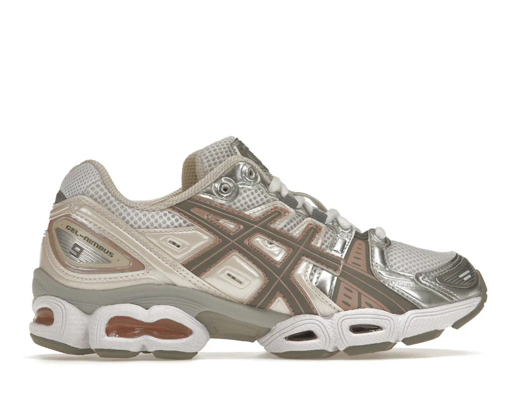 ASICS Gel-Nimbus 9 White Oatmeal (Damen)