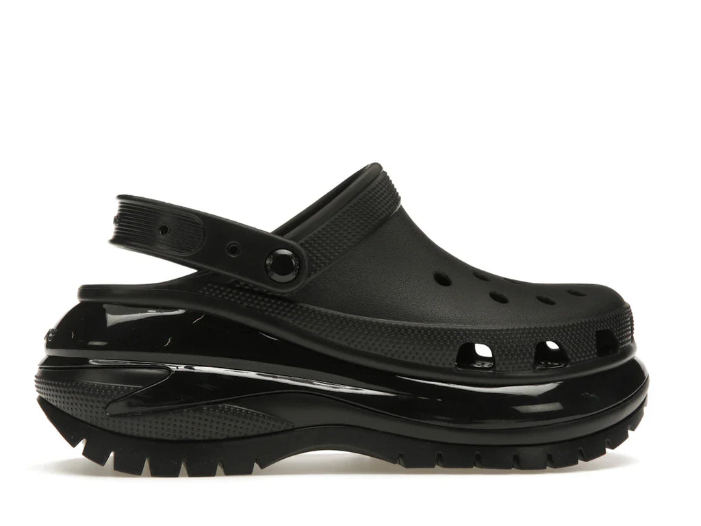 Crocs Classic Mega Crush Clog Schwarz