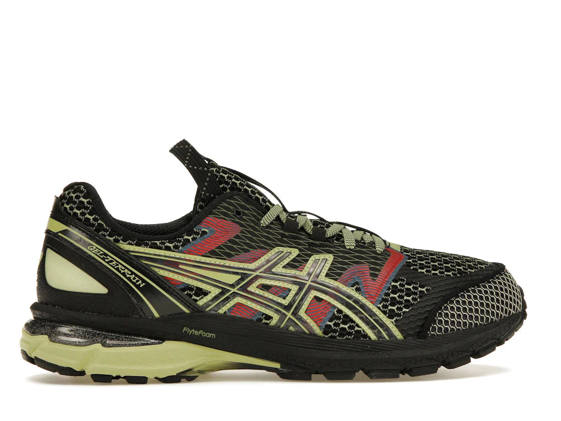 ASICS US4-S Gel-Terrain Kiko Kostadinov Schwarz Neon Limette