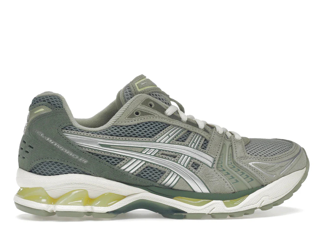 ASICS Gel-Kayano 14 Olivgrau Reinsilber