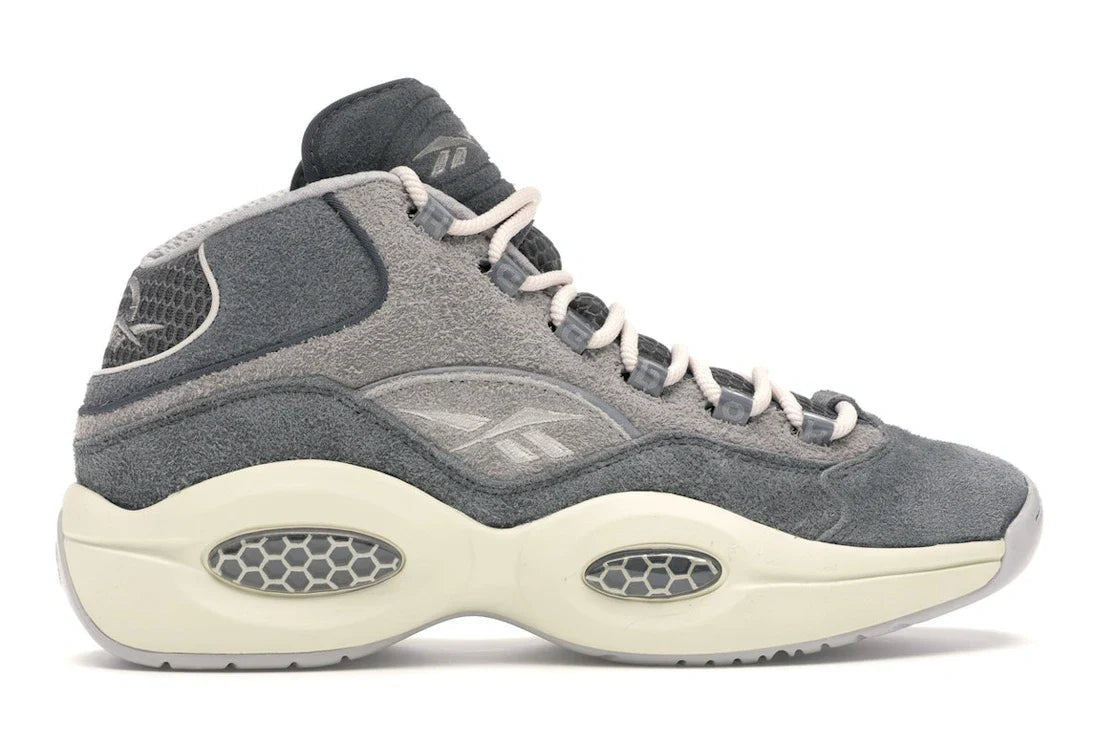 Reebok Question Mid Gray Suede