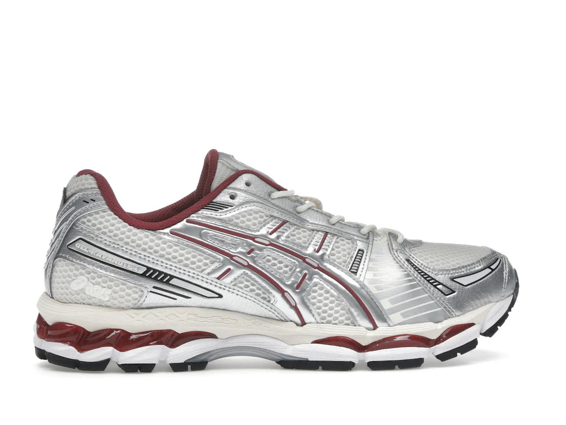ASICS Gel-Kayano 12.1 Silber Burgund