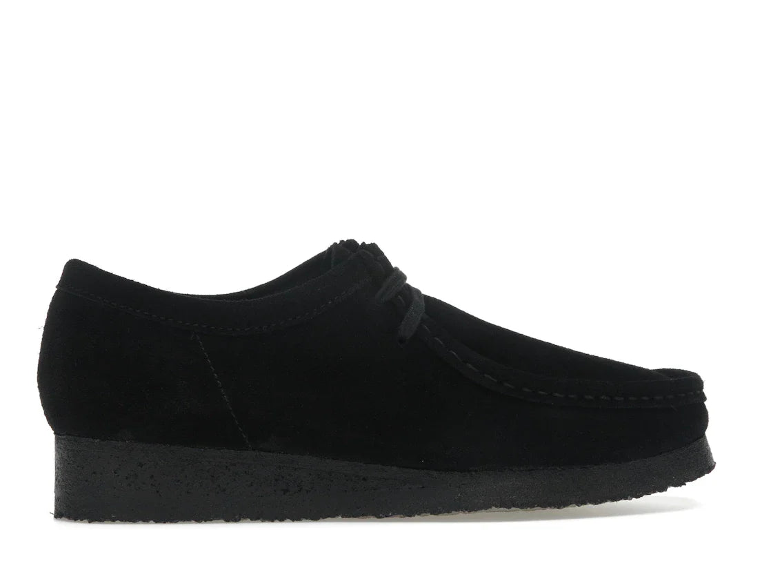 Clarks Originals Wallabee Boot Black Suede