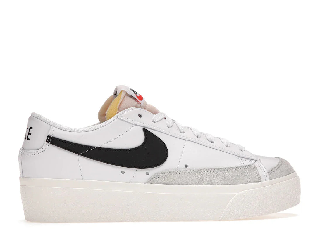 Nike Blazer Low Platform Weiß Schwarz (Damen)