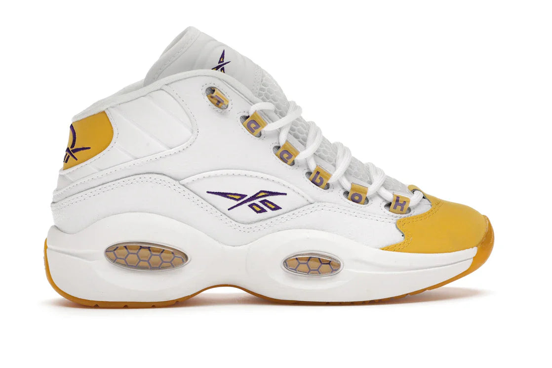 Reebok Question Mid Yellow Toe (GS)