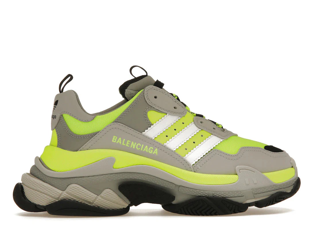 Balenciaga x adidas Triple S Fluo Yellow